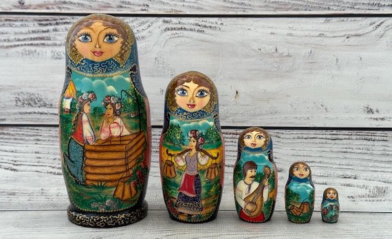 Muñecas MuÃ±eca Rusa Juguete Muñeca Rusa De Cuentos De Hadas