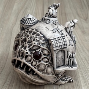 Ceramic Figurine Mobidik 6.69&quot; Collectable Ceramic Figurine One Of Kind Gift For Mom Gift for Her Real Artwork Vladimir Butcanov