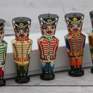 MADE in UKRAINE Wooden Christmas Tree Ornaments, Hand Painted Toy Soldiers, Home Decor, Christmas Gift, Christmas Decorations
