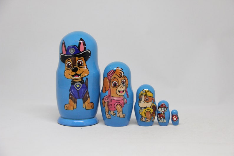 paw patrol russian dolls