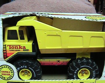 tonka drivable dump truck