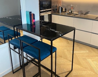 Slimline breakfast bar stools hot sale