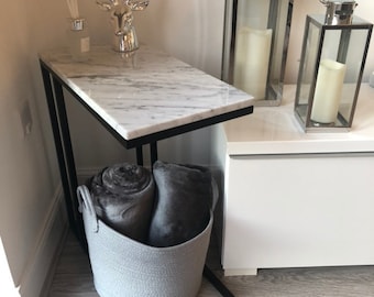 Kmart marble 2024 hallway table