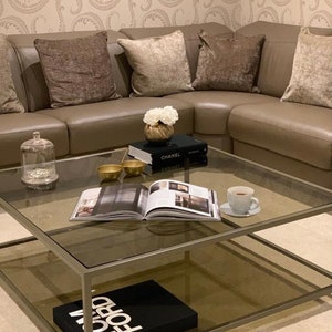Steel part already made Steel Frame Powder Coated black next day shipping Bedroom Side Table Without the Wooden Tabletop CUBE