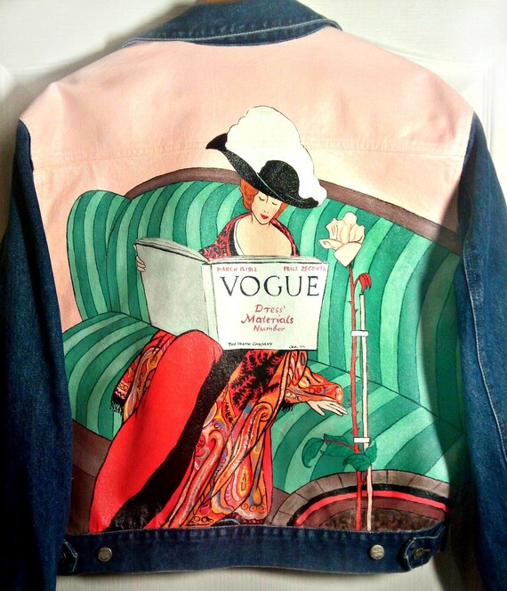 vogue denim jacket