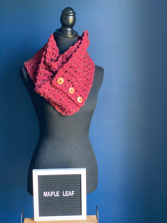 Candied Ginger Infinity Scarf