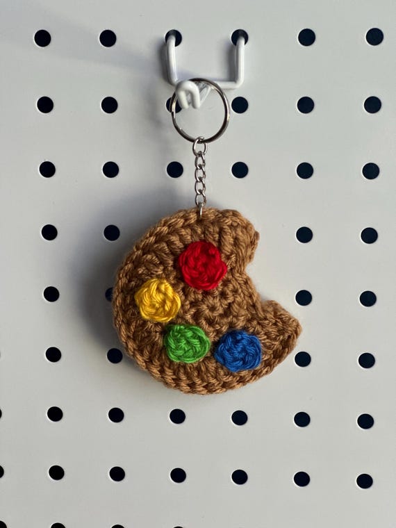 Artist Palette Keychain