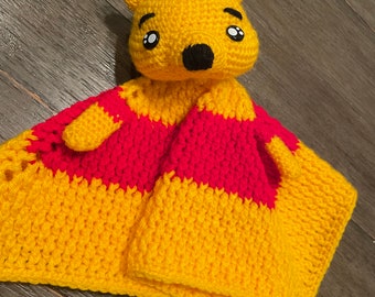 Crochet Winnie the Pooh Baby Lovey