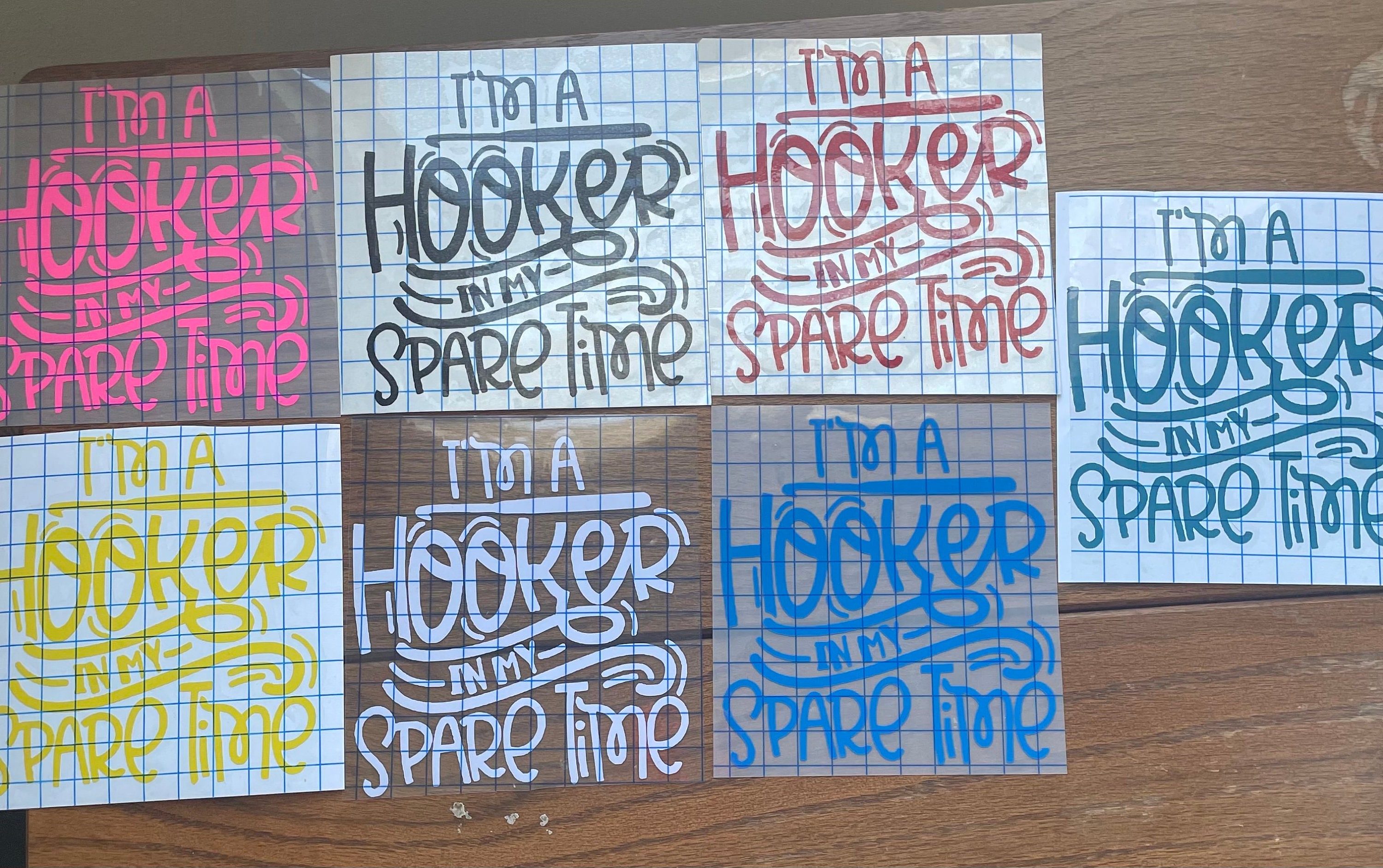 I'm a Hooker In My Spare Time Sweatshirt, Crochet Lover Sweatshirt 2D0799 main image 0