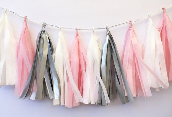 material tassel garland