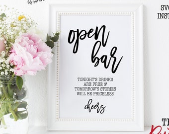 Download Open Bar Svg Etsy