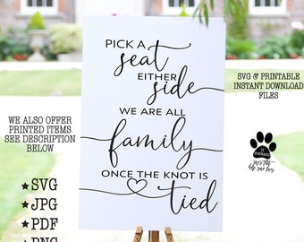 Pick A Seat Svg Etsy