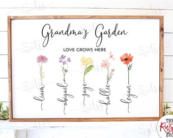 Grandmas Garden - Etsy