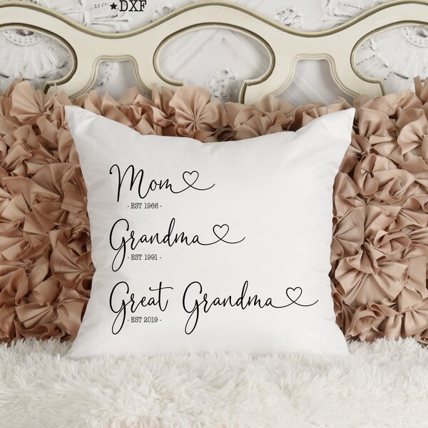 Grandma Pillow Etsy