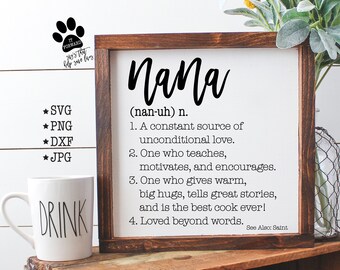 Download Nana Definition Etsy