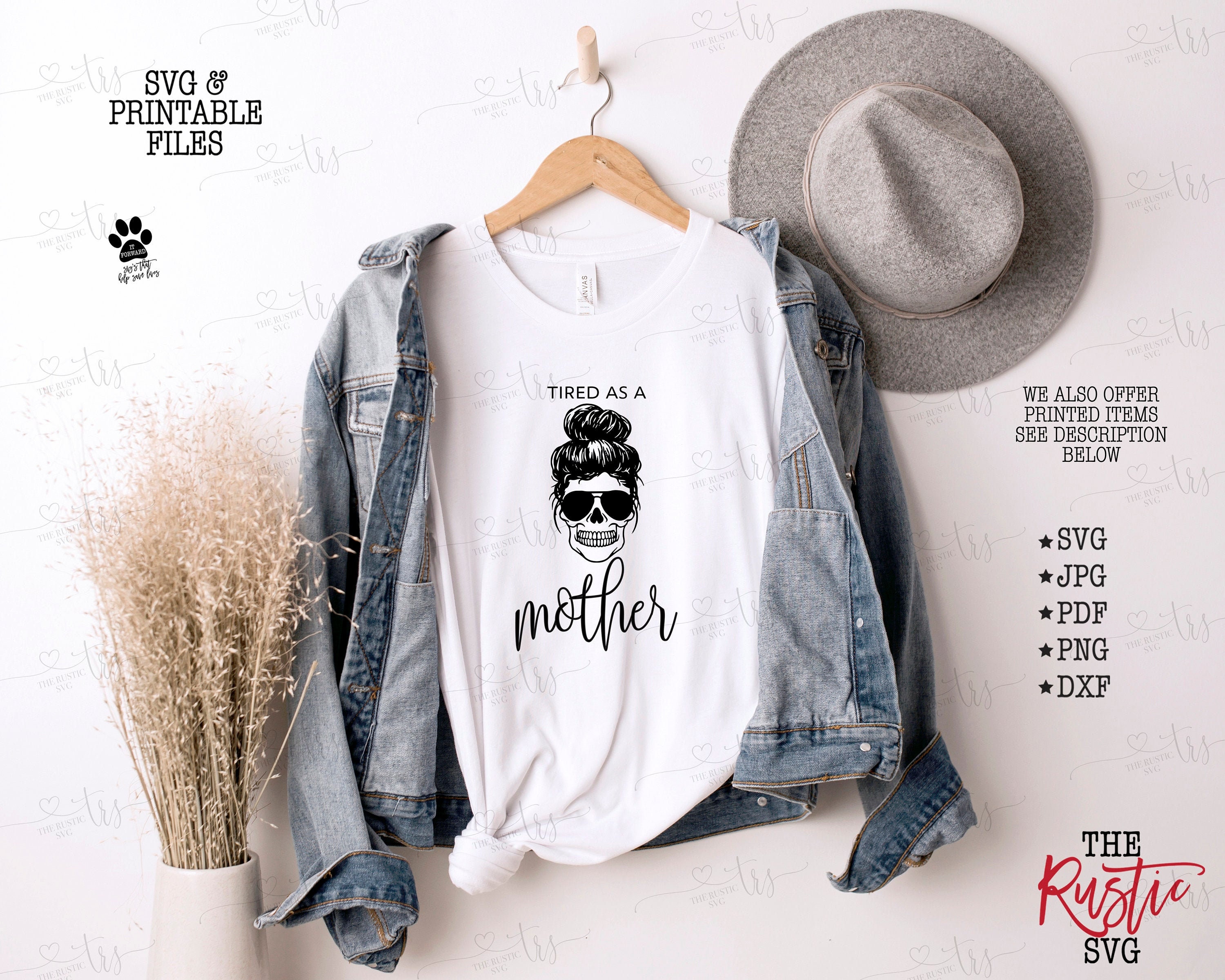 Free Free 255 Tired As A Mother Skull Svg SVG PNG EPS DXF File