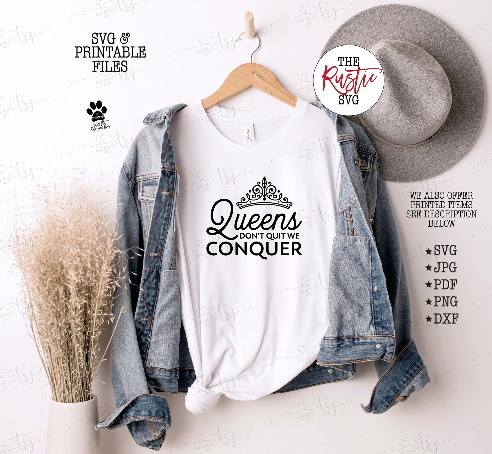 Queens Don't Quit We Conquer Queens Don't Quit We Etsy