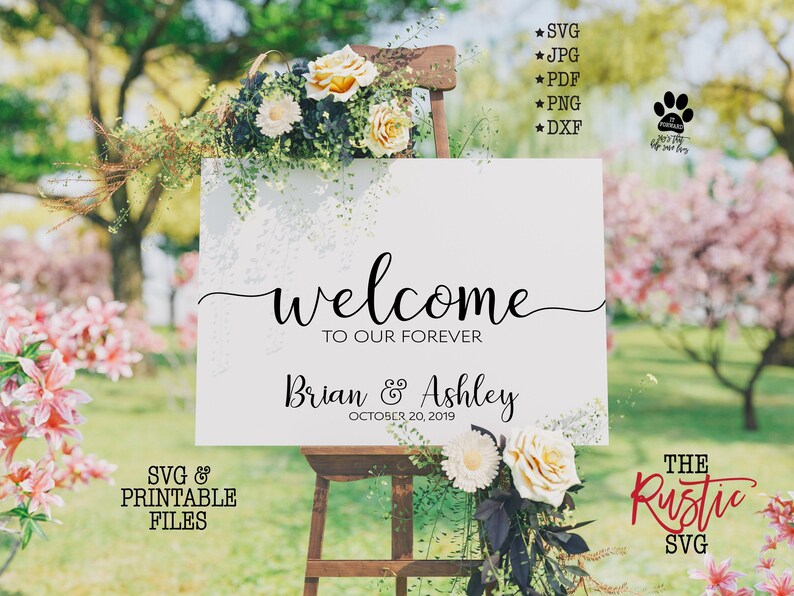 Free Free 231 Wedding Welcome Svg SVG PNG EPS DXF File