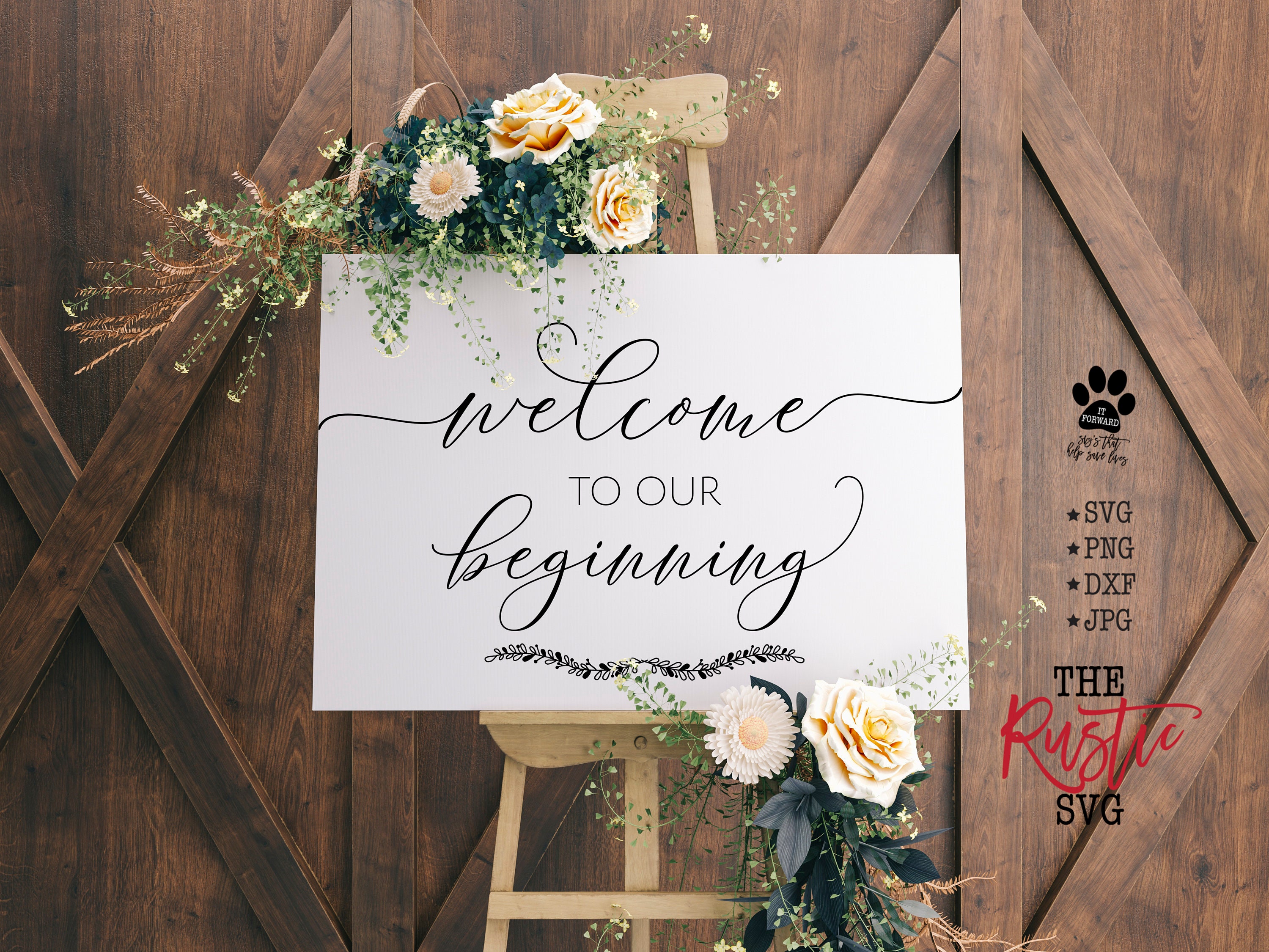 Free Free 91 Welcome To Our Wedding Svg SVG PNG EPS DXF File