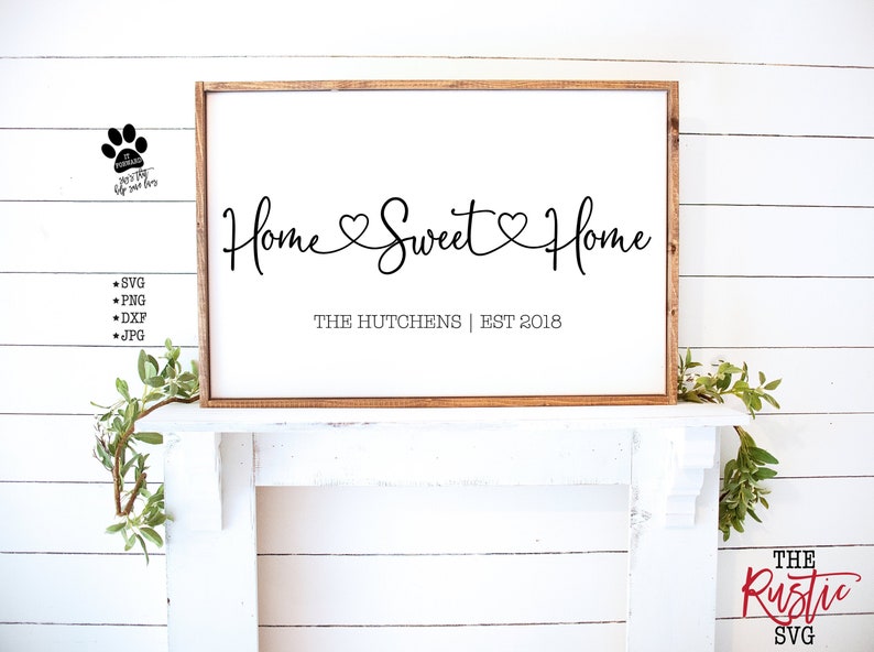 Download Family Name Svg Silhouette Wedding Gift Closing Gift Cricut Svg Files Jpg 027 Home Sweet Home Family Name Sign New Home Gift Svg Art Collectibles Drawing Illustration Alechcemisieszyc Pl