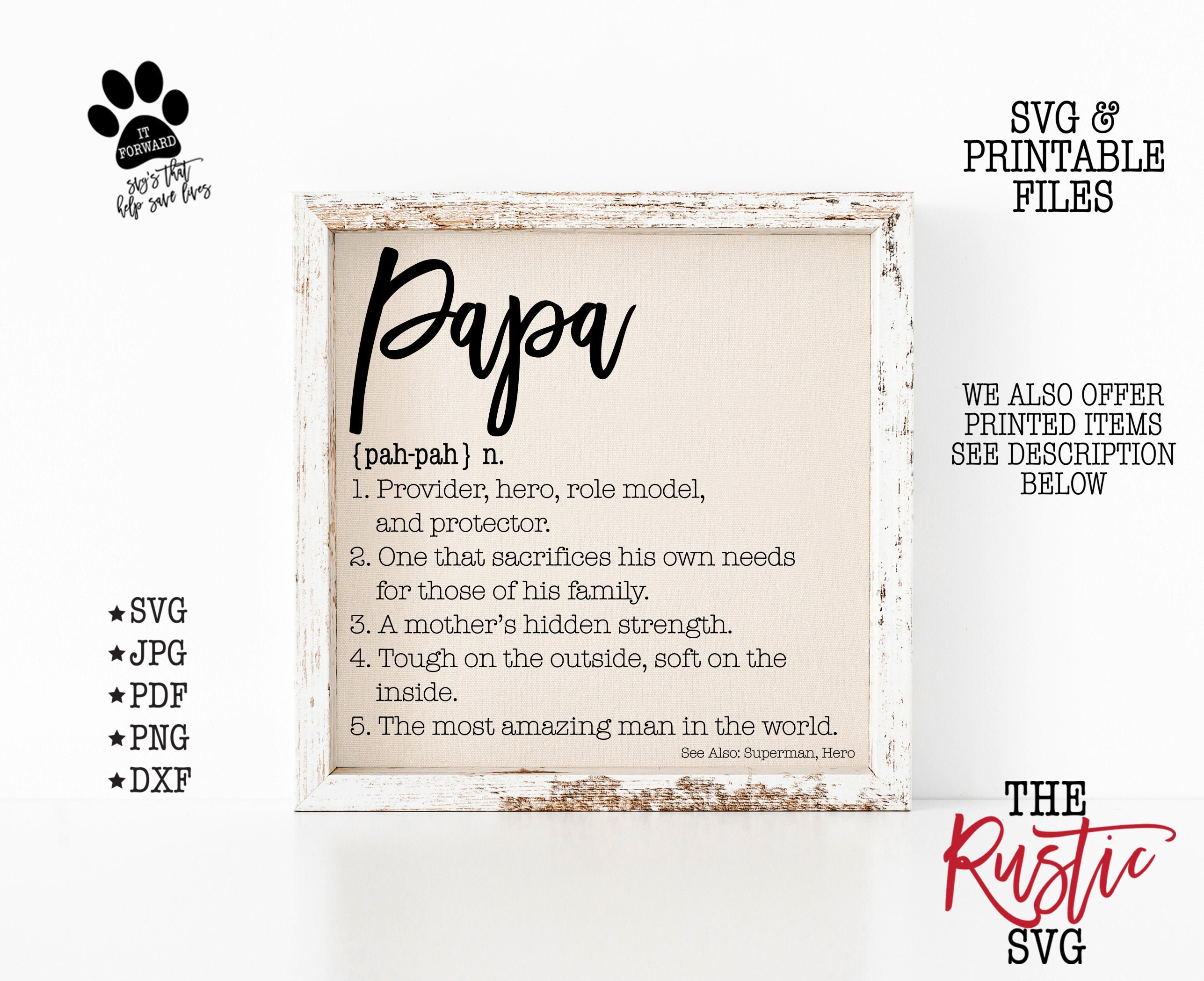 Free Free Papa Definition Svg 114 SVG PNG EPS DXF File