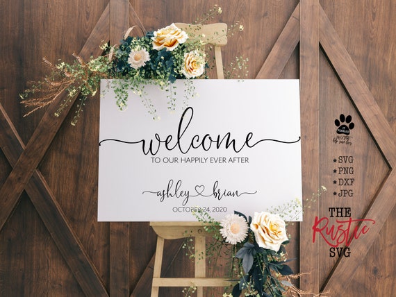 Free Free 152 Wedding Sign Svg SVG PNG EPS DXF File