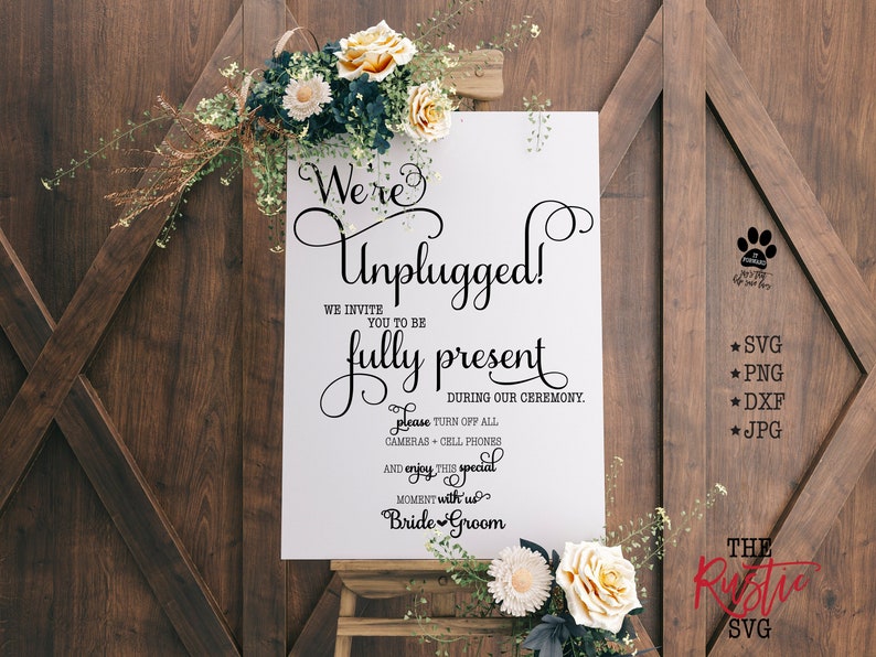 Free Free Unplugged Wedding Svg Free 201 SVG PNG EPS DXF File