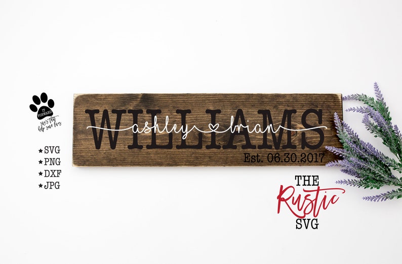 Download Established Sign Last Name Svg Family Name Svg Family Name ...