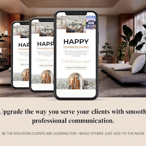 Fall Real Estate Marketing Card: Editable Pumpkin Spice Template (Digital Download)