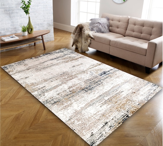 Area Rug 6x9, Modern Rug, Abstract Rug, Soft Rug, Home Decor Rug, Unique Design Rug 3x5, Living Room Rug, Bedroom Rug, Floor Rug, Cool Rug