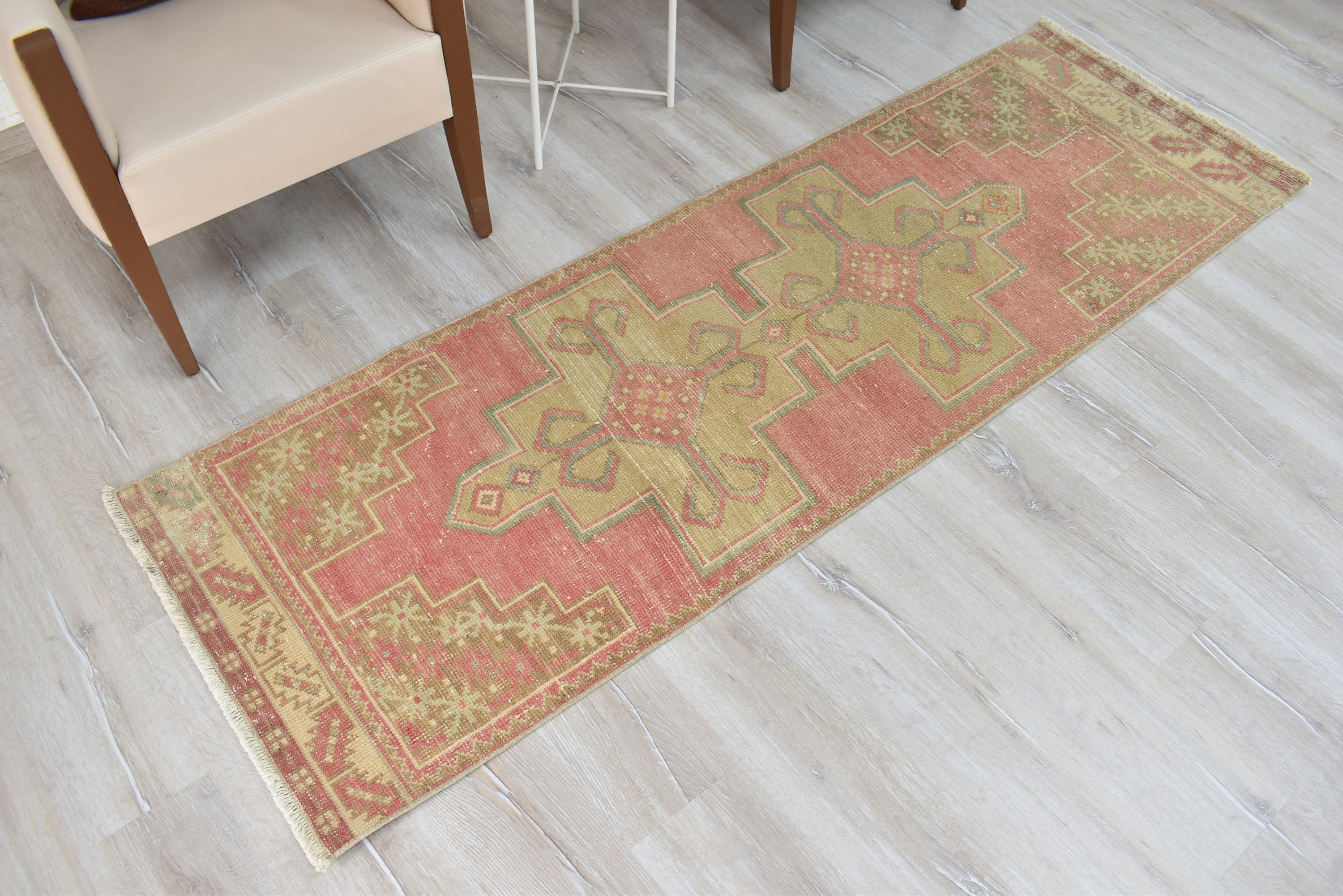 60×104 \"zig-zag” ViNTAGE TURKiSH RUG 60×104 