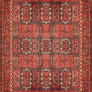 Red Kilim Rug, Turkish Rug, Bohemian Rug, Eclectic Rug, Rustic Rug Large Oversized Area Rugs for Living room Dining Bedroom Kitchen Hallway