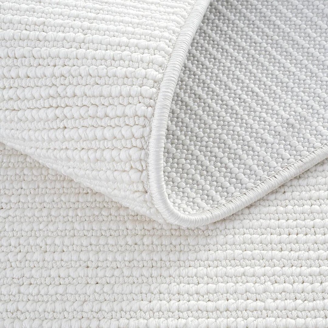 Subtle White Rug White Rug, Area Rug, Solid White Carpet Rug Soft Under Foot ...