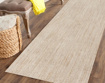 3x8 Turkish Runner Rug, 2x9 hallway Rug, 2x6 kitchen Rug, beige neutral rug, boho rug extra long runner rug for staircase