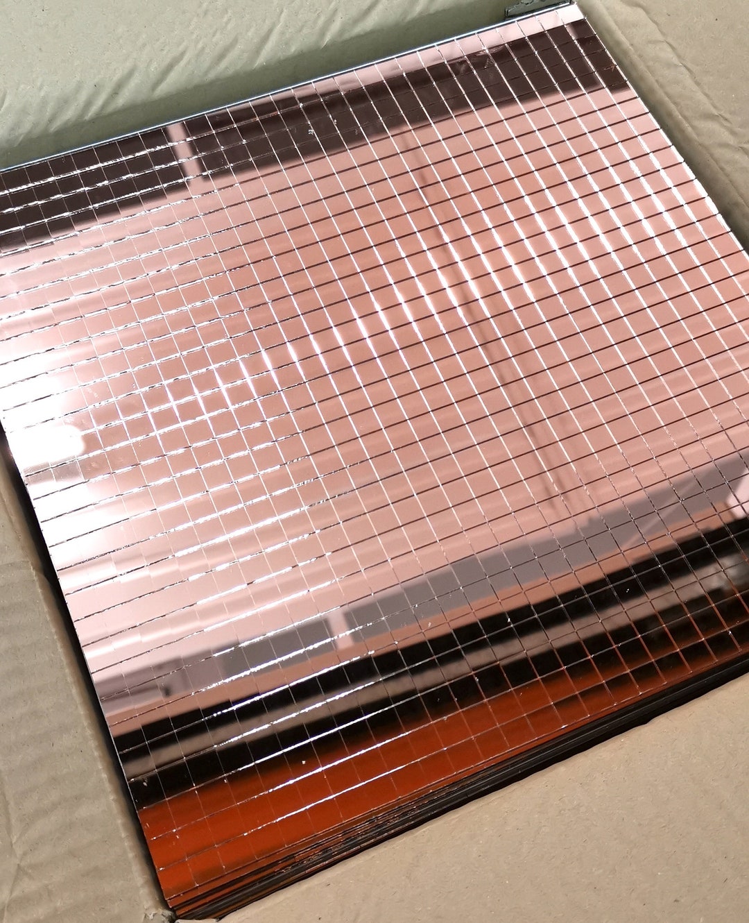 Mirror Mosaic Tiles, Size 16x16 Mm, Thickness 2 Mm... CC Hobby Mosaic With 1001h