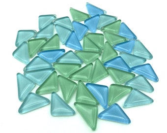 150g Triangle Glasmosaikfliesen mischt Irregula Glasfliesen