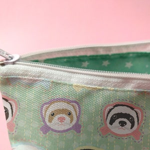 Cute Ferret Pencil Case Cute Pet Pencil Holder Perfect - Etsy