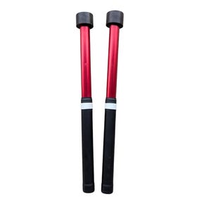 Kakesa Steelpan Mallets(R) Aluminum Double Second (Pantastix) Red