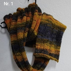 No. 1 Andrea Warm long cozy winter scarf scarf neckerchief gift