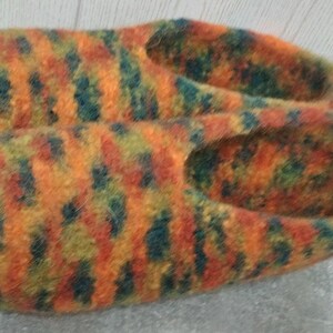 60 a pair of self-knitted felt shoes colorful children&#39;s shoes slippers slippers slippers shoes felt slippers