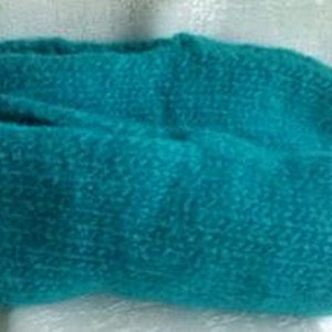 F08 a pair of self-knitted felt shoes turquoise green children&#39;s shoes slippers slippers slippers shoes felt slippers