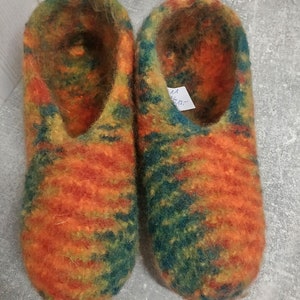 AFP 11 Gr. 34/36 felt shoes children&#39;s shoes slippers slippers slippers self-knitted shoes felt slippers