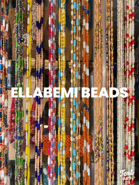 Crystals and Tube Waist Beads. Size 8 0 Etsy