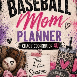 Baseball Mom Planner/Organizer