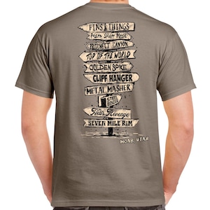 Moab Trails Sign T-Shirt