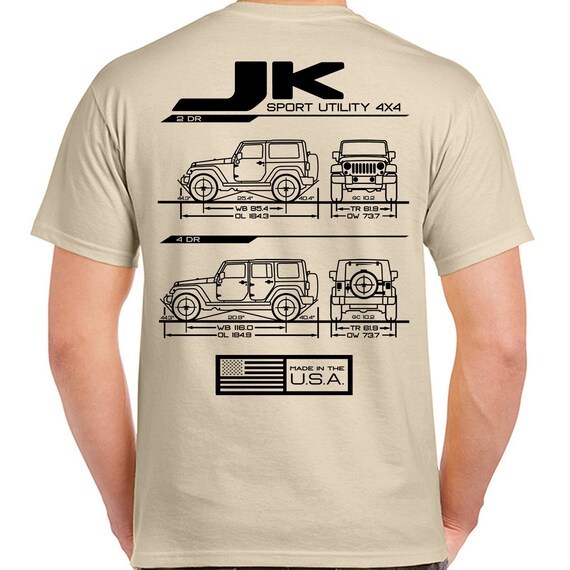 Jk Blueprint T Shirt Etsy