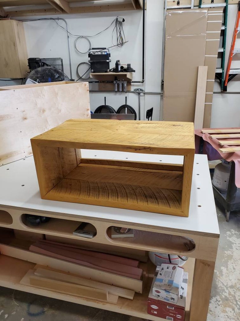 Reclaimed Barn Wood Floating Vanity Etsy