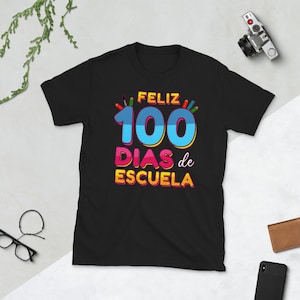 Camiseta Feliz 100 Dias de Escuela, Camiseta Feliz 100 Dias de Escola, Camiseta Professor, Professor Aluno