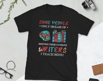 Camisa de maestro, regalo del maestro, camisa del profesor inglés, inglés maestro regalo, escritura camisa del profesor, camisa de los escritores, camisa de la literatura
