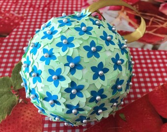 paper flower ball etsy paper flower ball